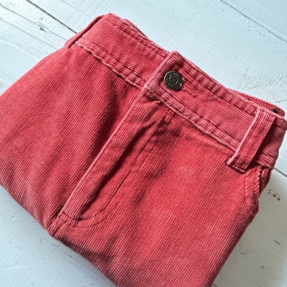 St Johns Bay Red Corduroy Stretch A-Line Skirt Women's Size 4 - Picture 6 of 6